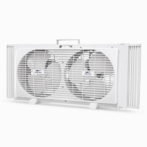 Comfort Zone 9" Portable Twin Window Fan