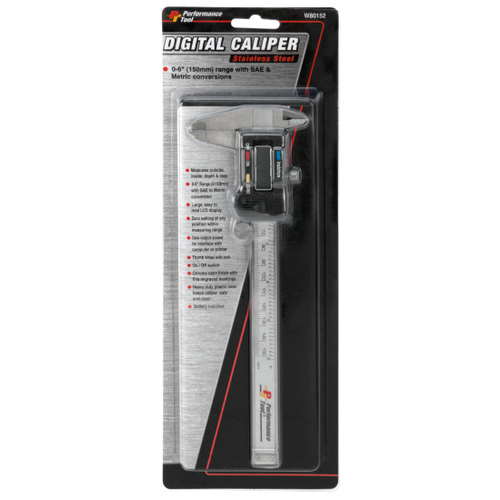 Digital Caliper 0-6" (150-mm)