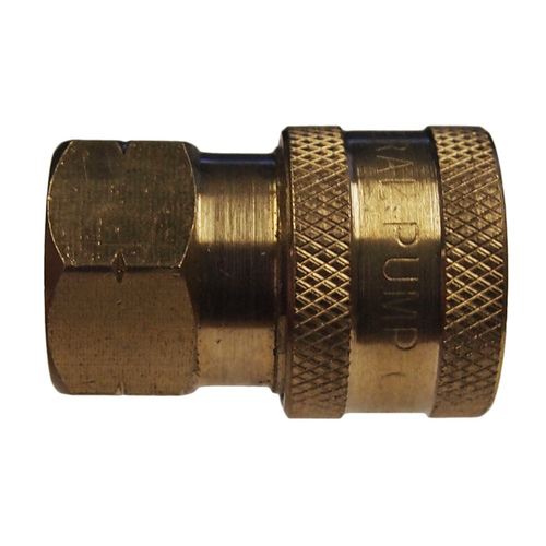 Pressure Pro D10001 Quick Connect Socket Female 1/4" Brass