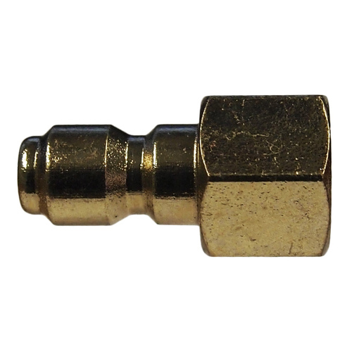 Quick Connect Plug Female 1/4" Coated Steel