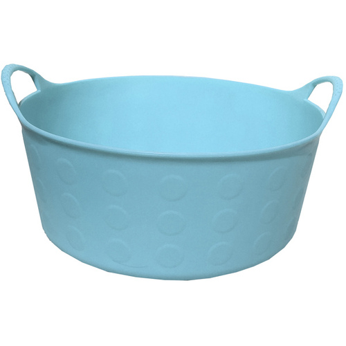 Tuff Short Flex 4.2 Gallon Tub - Sky Blue