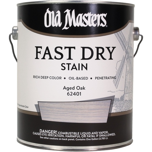 Old Masters 62401 FAST DRY AGED OAK 1 GALLON