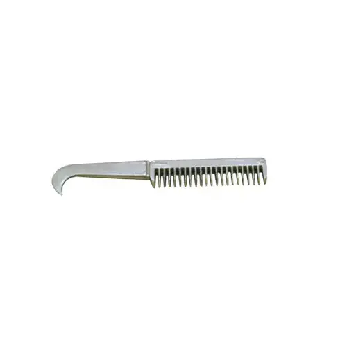 Partrade Trading Corp 244100 Aluminum Hoof Pick Comb 16.5 Cm