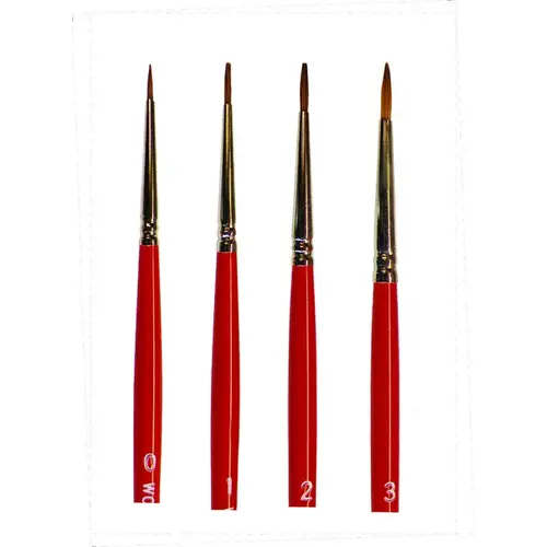 Red Sable Oil Rounds Brush