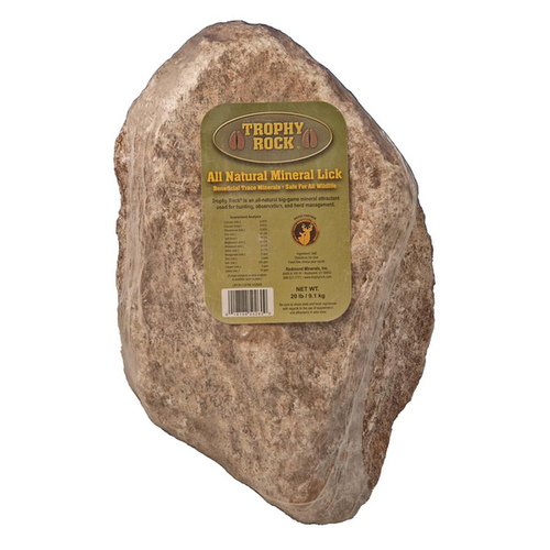 Redmond Minerals, Inc / Trophy Rock 506201 Trophy Rock Mineral Lick 20-lbs (Pallet of 35)