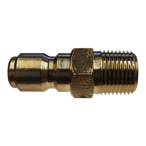 Pressure Pro D11009 Quick Connect Plug Male 3/8" Coated Steel