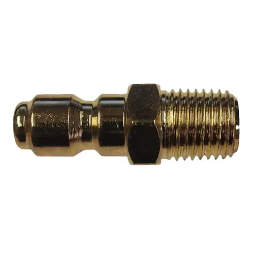 Pressure Pro D11007 Quick Connect Plug Male 1/4" Coated Steel