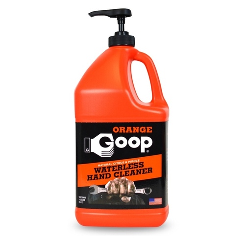 GOOP Orange Hand Cleaner Gel with Pumice 1-Gallon