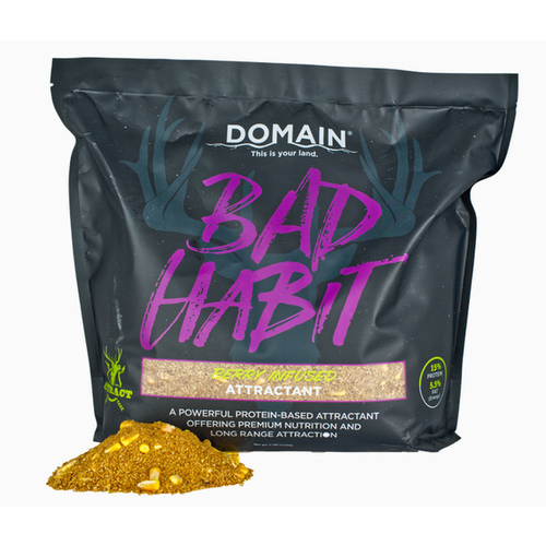 Domain Outdoor LLC 08622150 Bad Habit Deer Attractant Berry Infused - 7 pound Bag