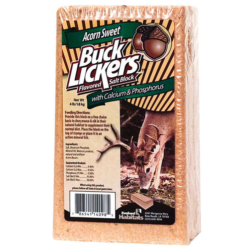 GSM LLC EV034099 Buck Lickers Sweet Corn-Molasses 4# Bag