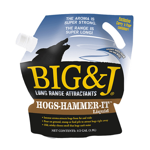 Big & J Industries BB2-PD5CS Big & J Hogs-Hammer-It Liquid Attractant