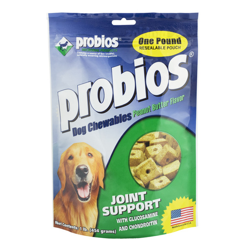 Vets Plus 022-CHR951 Vets Plus Probios Hip and Joint Dog Treats - Peanut Butter