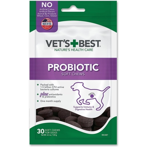 MANNA PRO PRODUCTS LLC 044-810506 Probiotic Soft Chews Dog Supplement 30-count