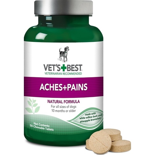 Aches + Pains Dog Supplement Chewable Tablets