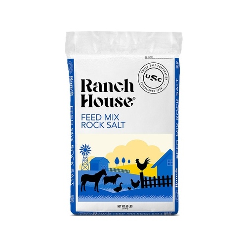 United Salt Corp 7024 Ranch House Feed Mix Salt 50-lb