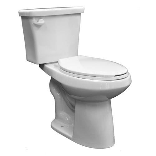 Compass Manufacturing Int'l 572-5834 Toilet-In-A-Box Elongated Front 15"-Height 1.28-GPF White