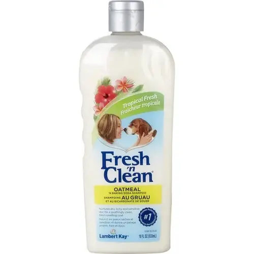 Fresh 'N Clean Oatmeal 'N Baking Soda Shampoo for Dogs 18-oz Topical Scent