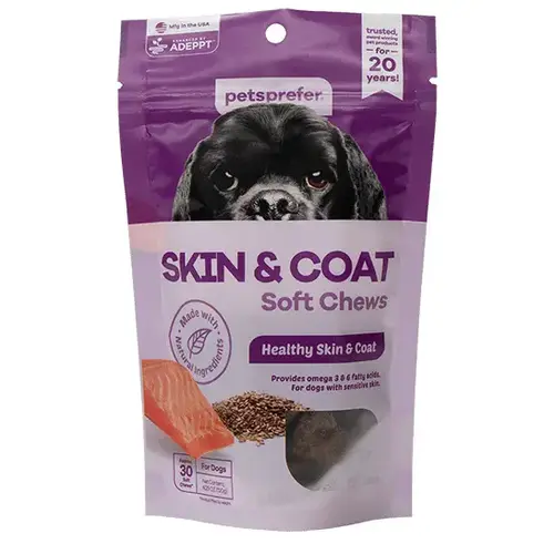 Pets Prefer Skin & Coat Soft Chews 4.23-oz 30-Count