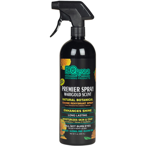 Eqyss Grooming Products 10475 Premier Rehydrant Spray for Horses 32-oz Marigold