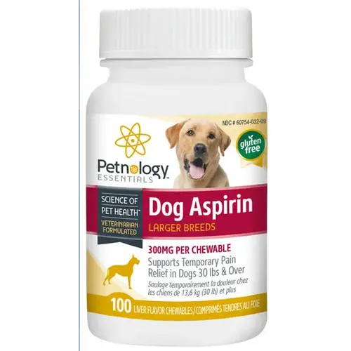 MANNA PRO PRODUCTS LLC 044-1001026 Petnology Dog Aspirin for Larger Breeds