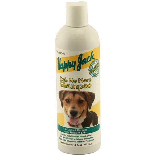 Happy Jack 1367 Itch No More Shampoo for Dogs 12-oz