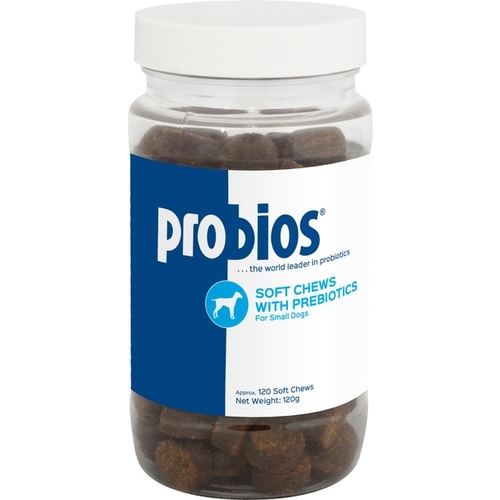 Vets Plus 022-CHR980 Probios Soft Chews with Prebiotics Supplement for Small Dogs