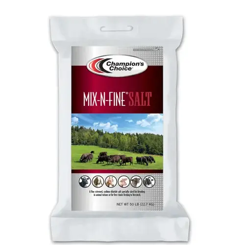 Champion's Choice Mix-N-Fine Salt 50-LB Bag