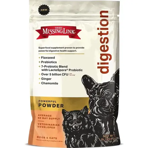 W F YOUNG INC 470535 The Missing Link Digestion Supplement 1lb. Powder