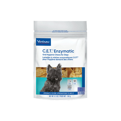 VIRBAC 030-90603 C.E.T. Enzymatic Oral Chews - Small Dog - 8.5 ounces