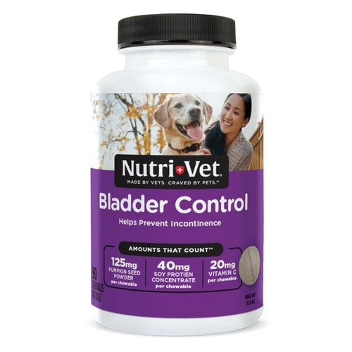 Nutri Vet Bladder Control Supplement for Dogs