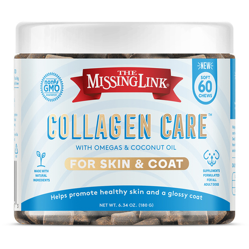 Collagen Care with Omegas & Cocout Oil for Skit & Coat Soft Chews