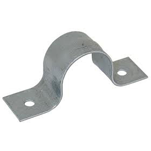 JONES STEPHENS CORPORATION H13050 1/2" 2-Hole Galvanized Pipe Strap