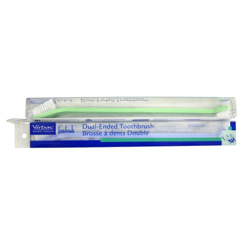 VIRBAC 030-CET305 C.E.T. Dual-Ended Toothbrush