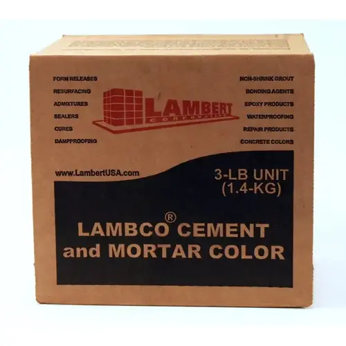 Lambco Colors Cement Mix 3lbs - Dark Buff