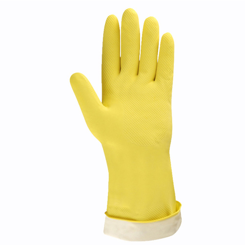 Lined Latex Gloves - Small Pair