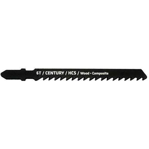 Century Drill & Tool 6815 6T Tang Shank HCS Jig-Saw Blade