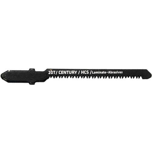 Century Drill & Tool 6821 20T Tang Shank HCS Jig-Saw Blade