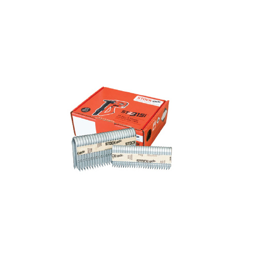 Paslode .SS3i40B STOCK-ADE ST315i 1-1/2" 10-GAUGE BARBED STAPLES pack of 2000