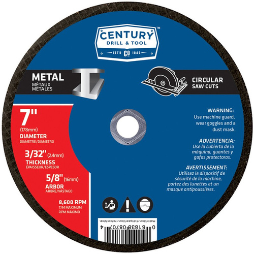 Century Tools Type 1A Metal Cutting Saw Blade