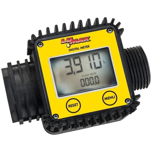 LuMax LX-1371 Fill-Rite 28 GPM In-line Digital Flow Meter