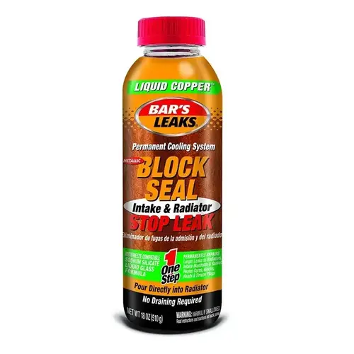 Prime Automotive Warehouse 47330794 Bar's Leaks Block Seal Liquid Copper Intake & Radiator Stop Leak