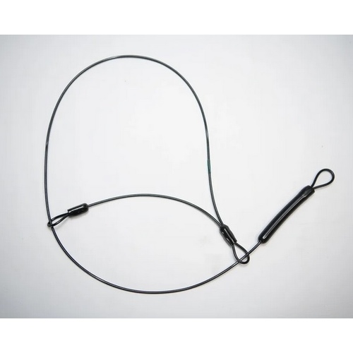 2.0 Black Cable Halter for Extra Small Cattle - 250 to 400 lbs