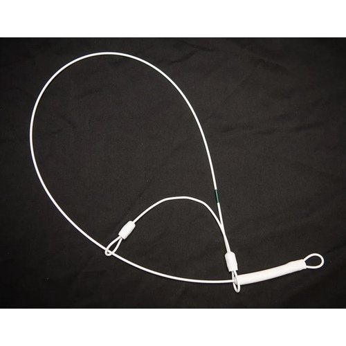 Phantom Halter 22812163 White Cable Halter for Large Cattle - 1200 to 1600 lbs