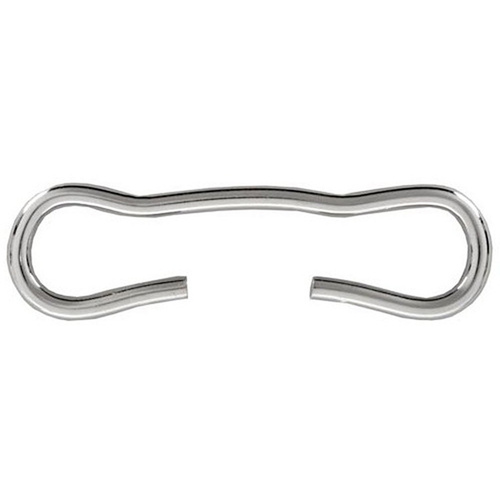 Aime Imports 107996NP Bucket Hook 4.5" - Nickel Plated Steel