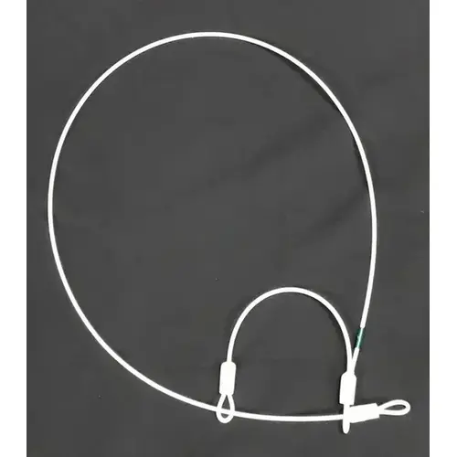 Phantom Halter Halter-WHT-CATTLE White Cable Halter for Small Cattle - 400 to 800 lbs