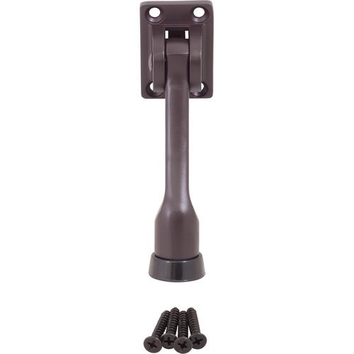 Stone Harbor Hardware 31465-10B 4" Heavy-Duty Kick-Down Door Stop - Oil-Rubbed Bronze