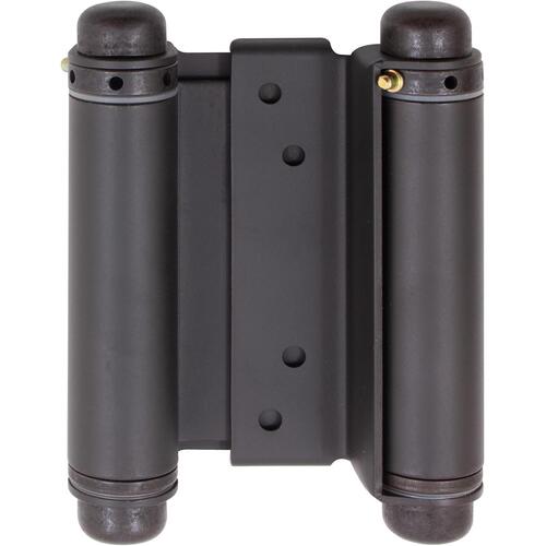 Stone Harbor Hardware 56504-10B 4" Heavy-Duty Double Acting Spring Hinge - Oil-Rubbed Bronze