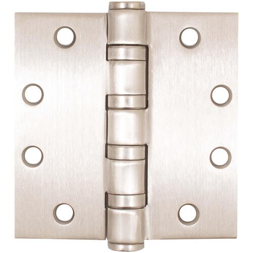 Stone Harbor Hardware CS4500HD-646 4-1/2" x 4-1/2" SQR Heavy-Duty Ball Bearing Hinge .180 Gauge - Satin Nickel