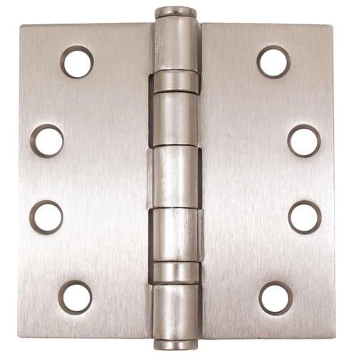 Stone Harbor Hardware CS4000BB-646 4" x 4" SQR Ball Bearing Hinge .129 Gauge - Satin Nickel