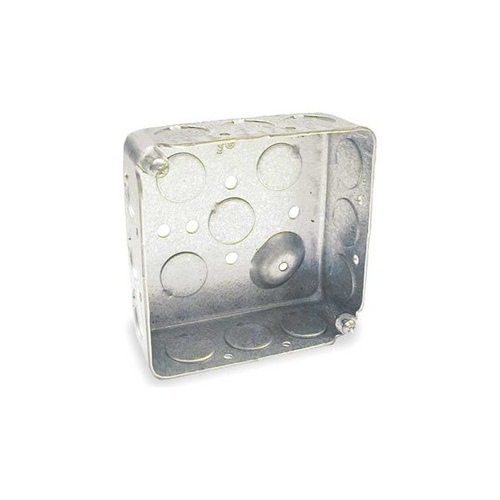 Switch Box Steel 4" Square 1-1/2" Deep